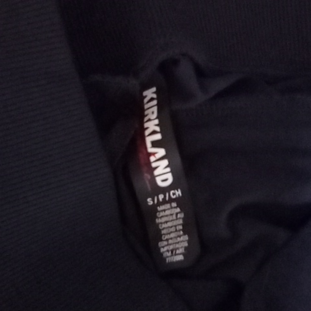 Mens small navy blue Kirkland signature sweatpants